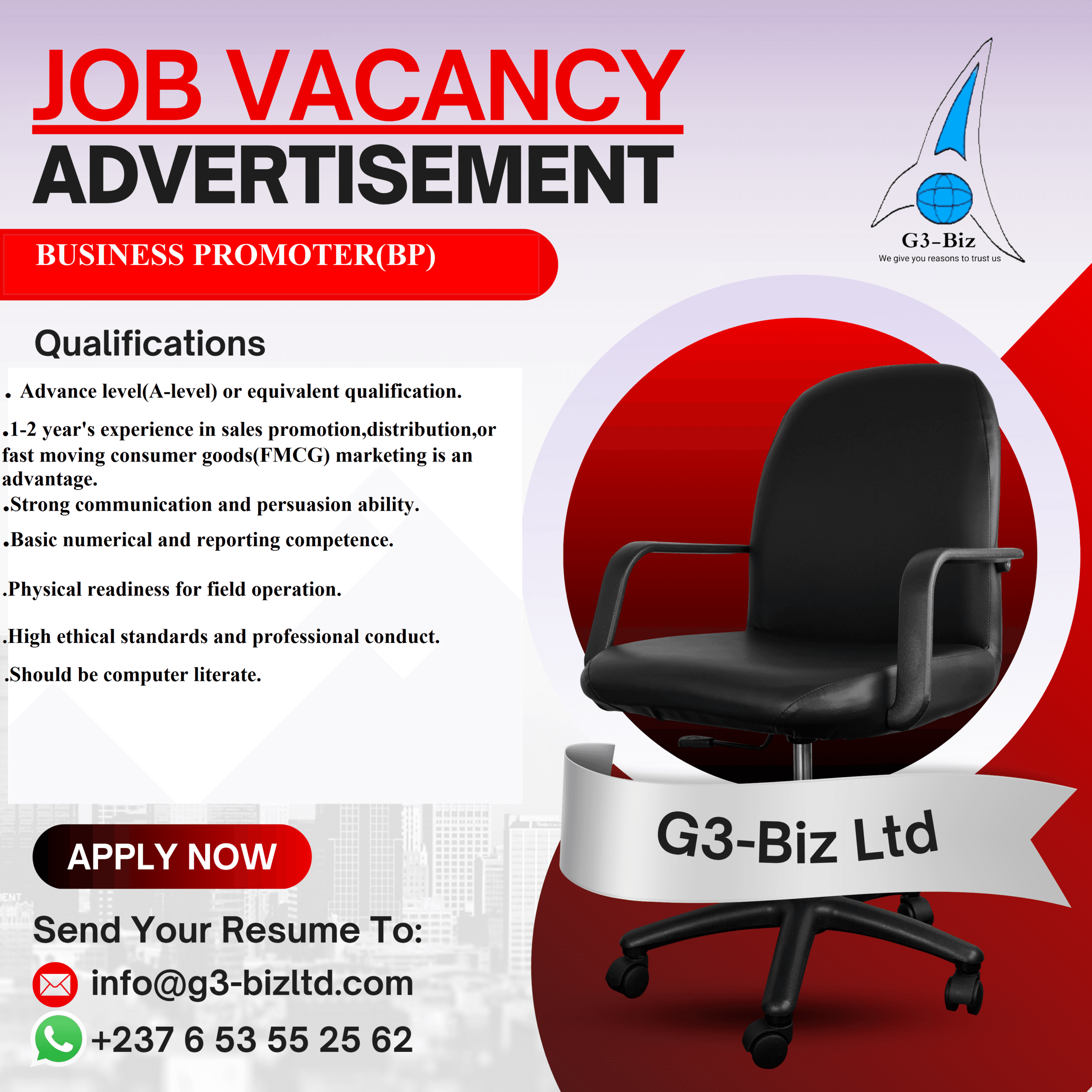 Business Promoter(BP).